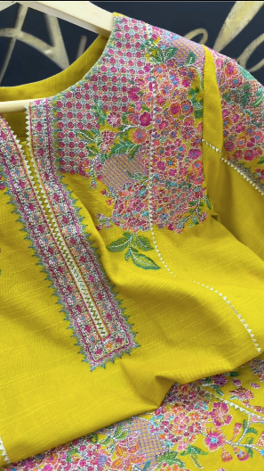 2pc Lawn Stitched Emb ( Best Seller Hit Article Restocked ) All Sizes Available