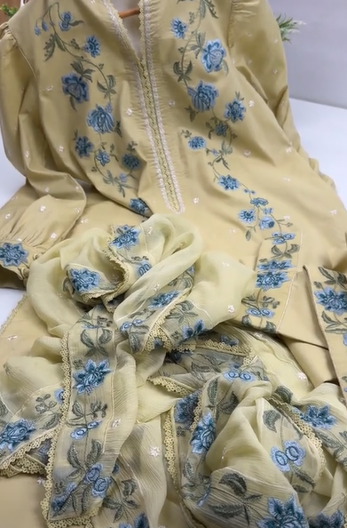 2pc / 3pc Lawn Stylish Dress