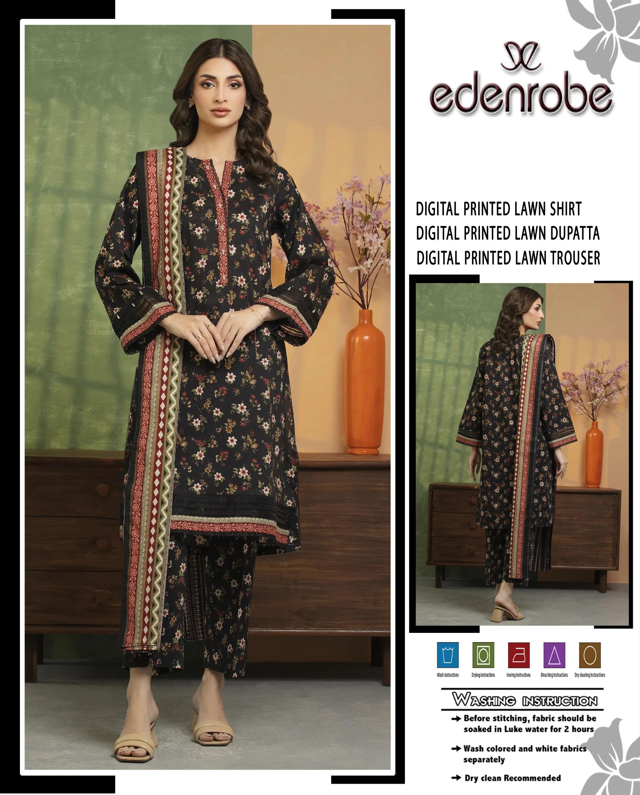 EdenRobe 2piece Summer Lawn